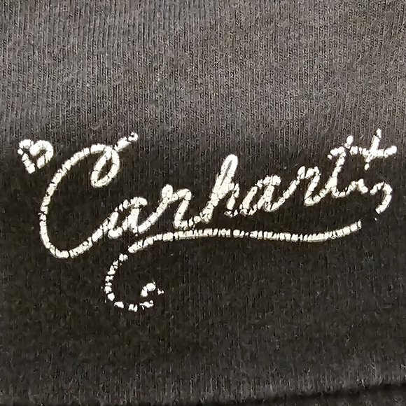 Carhartt Women's Black Zip-Up Collared Jacket Size XL - Picture 8 of 8